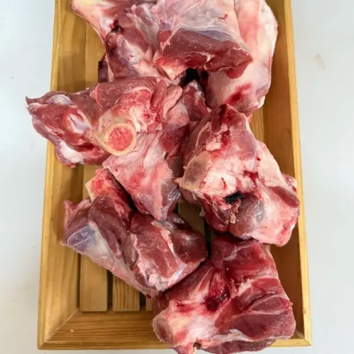 清真羊窝骨有筋有肉吸骨油适合煲汤酱卤火锅铁锅炖