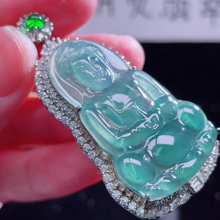 翡翠颈饰未镶嵌9999999999