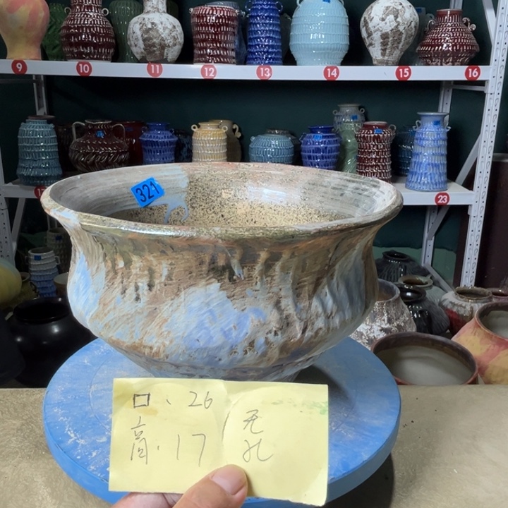 景德镇陶瓷花盆花器321