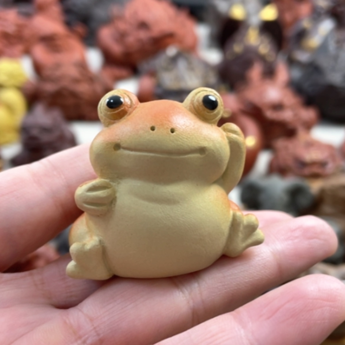 【闪购商品】紫砂茶宠紫砂青蛙