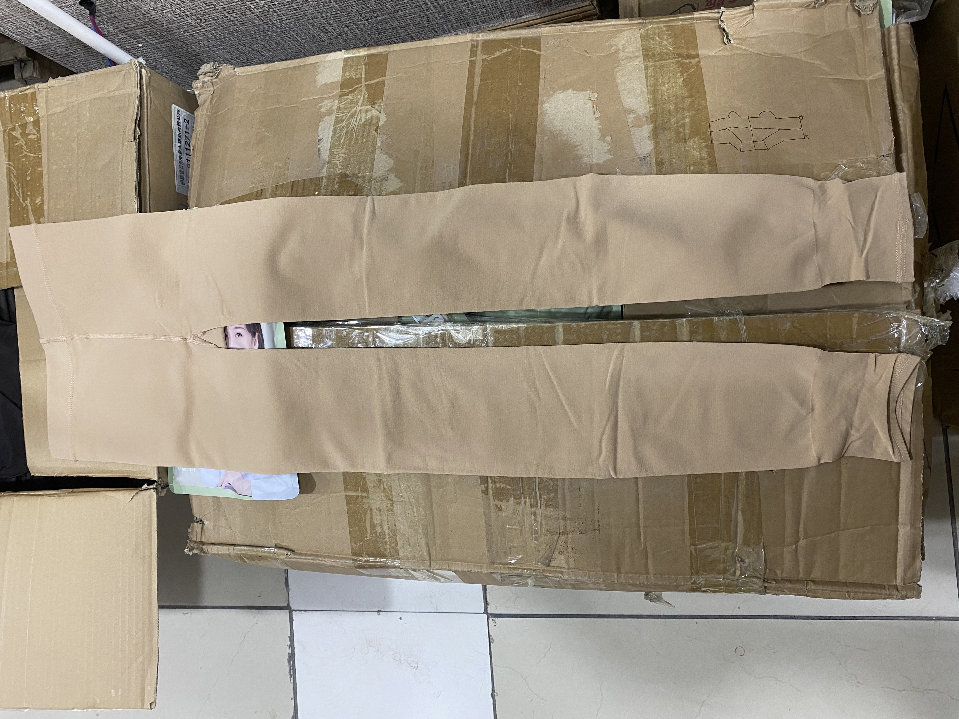 秋季肉色连体袜女