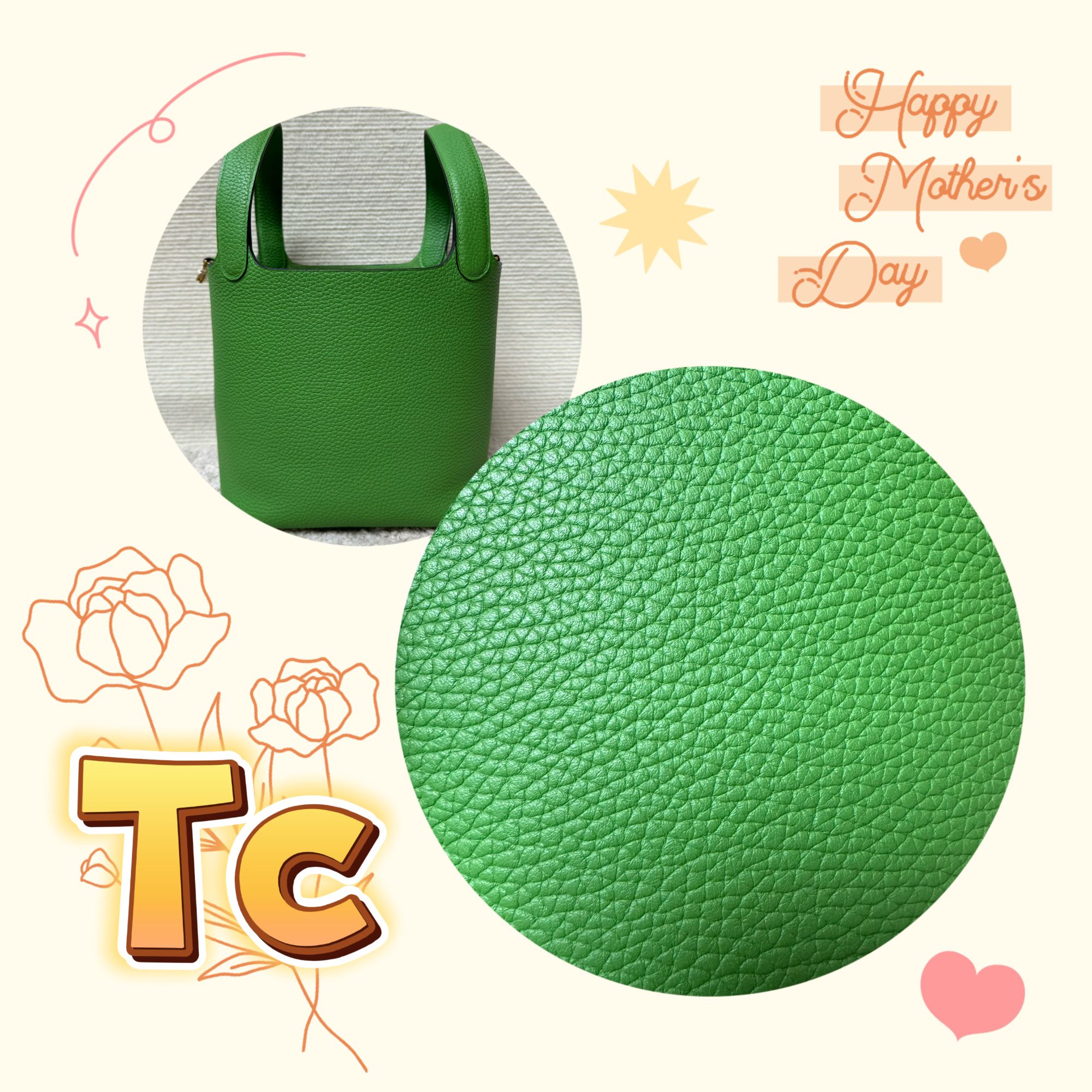 私人定制款 手工私人订制 22cm菜篮 水桶轻奢休闲通勤小众 手提包