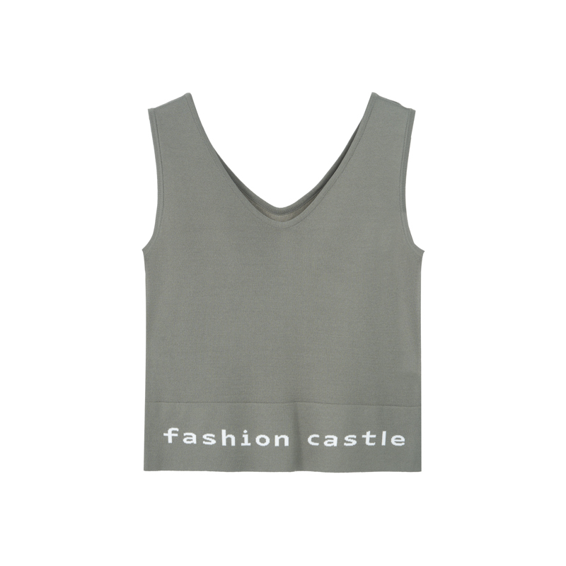 【达人专属】春季背心吊带通勤时尚休闲百搭女纯色SW0201341713