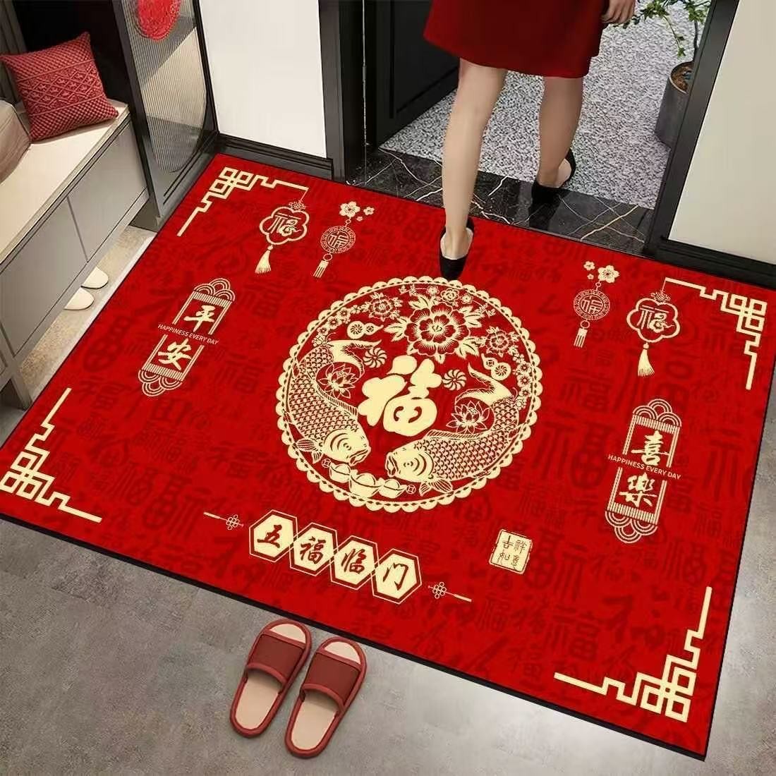 真防滑(G24)120*160cm硅胶垫浴室厨房入户床边隔热秒吸速干