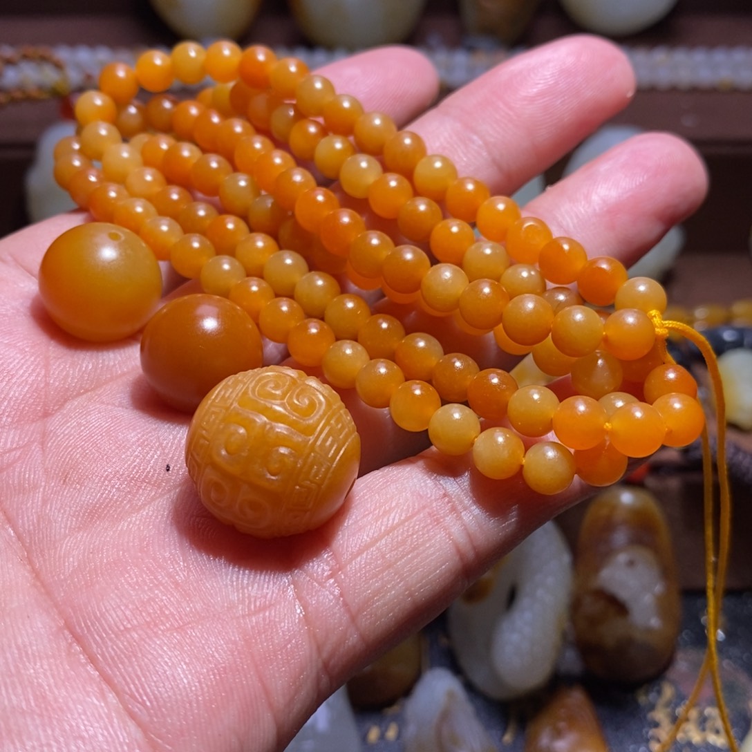 無***后和田玉未镶嵌颈饰