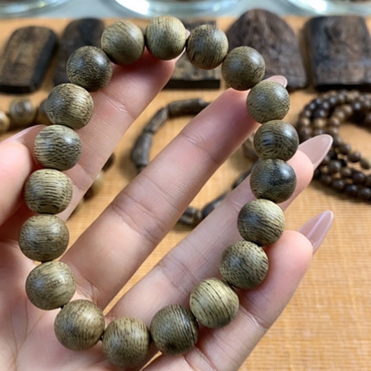 【闪购商品】沉香手串文莱沉香1.1，8.6克核心