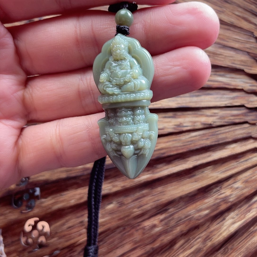 和田玉吊坠(不含链)未镶嵌