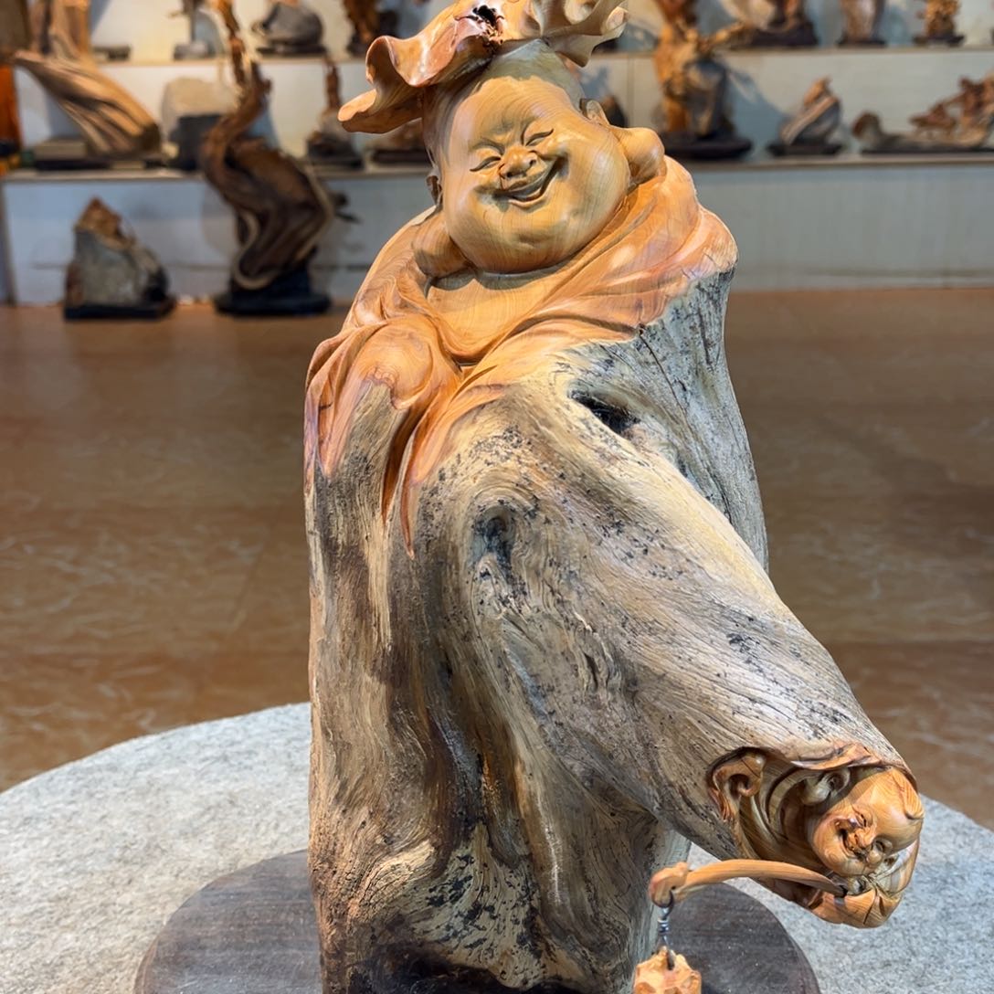 柏木（崖柏）根雕摆件工艺品
