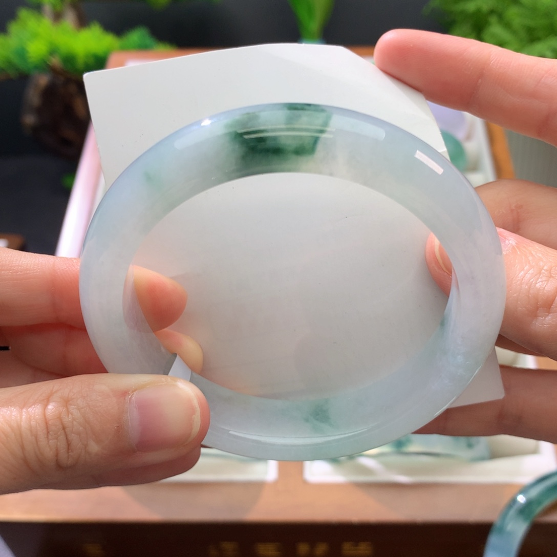 翡翠未镶嵌手镯闪购 6