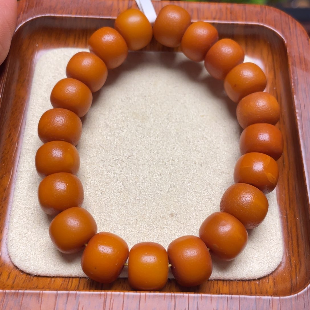 蜜蜡手链未镶嵌手串