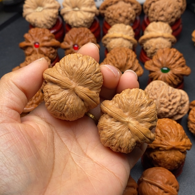 【闪购商品】文玩核桃把件41苹果园