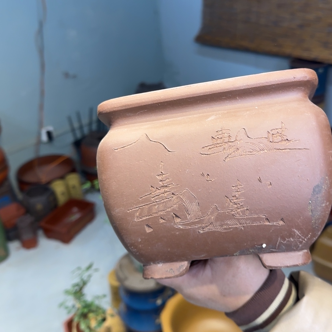 花盆紫砂口径20.15口径