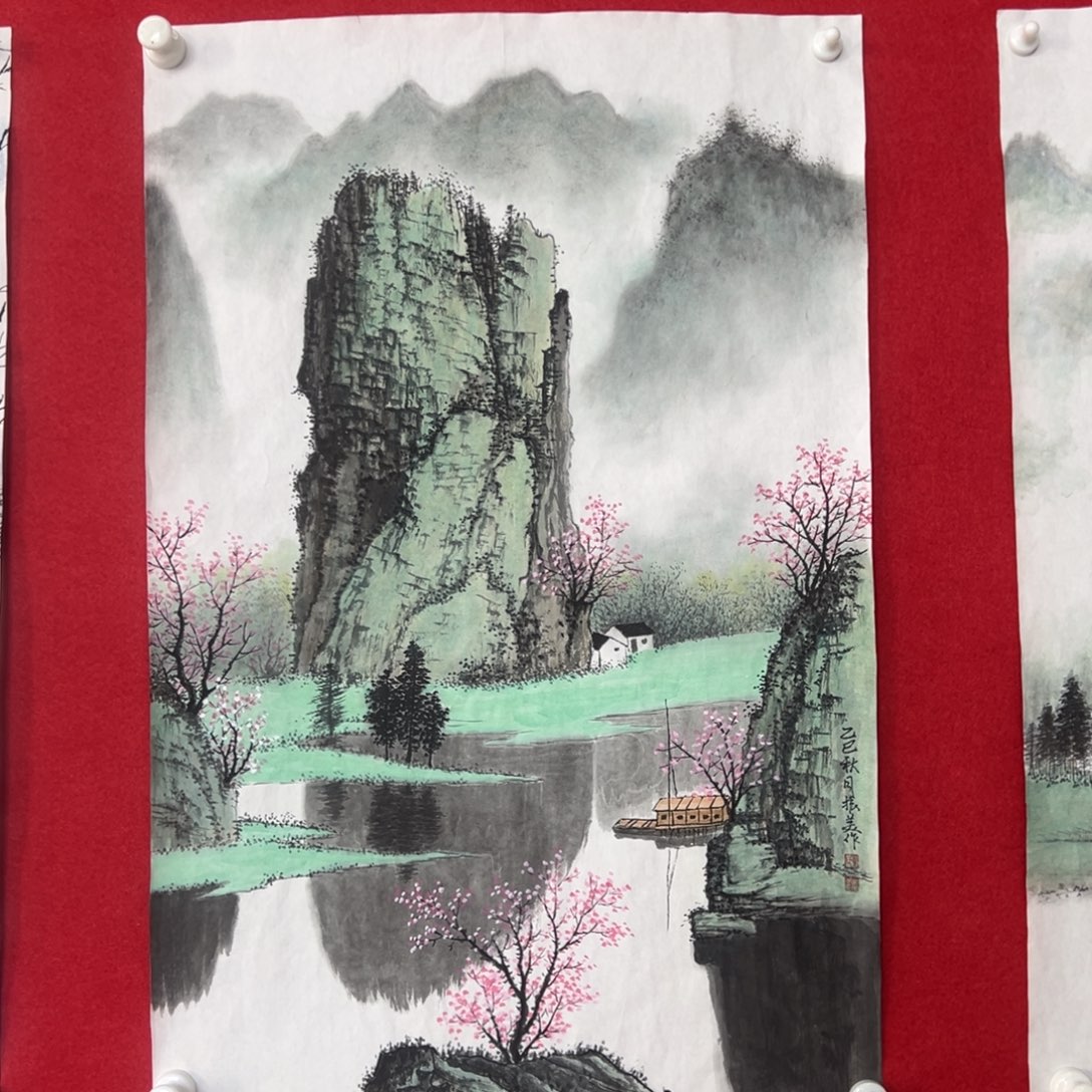 国画绘画国画作品