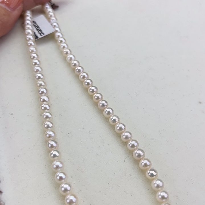 淡水珍珠颈饰未镶嵌5-6极光炫彩
