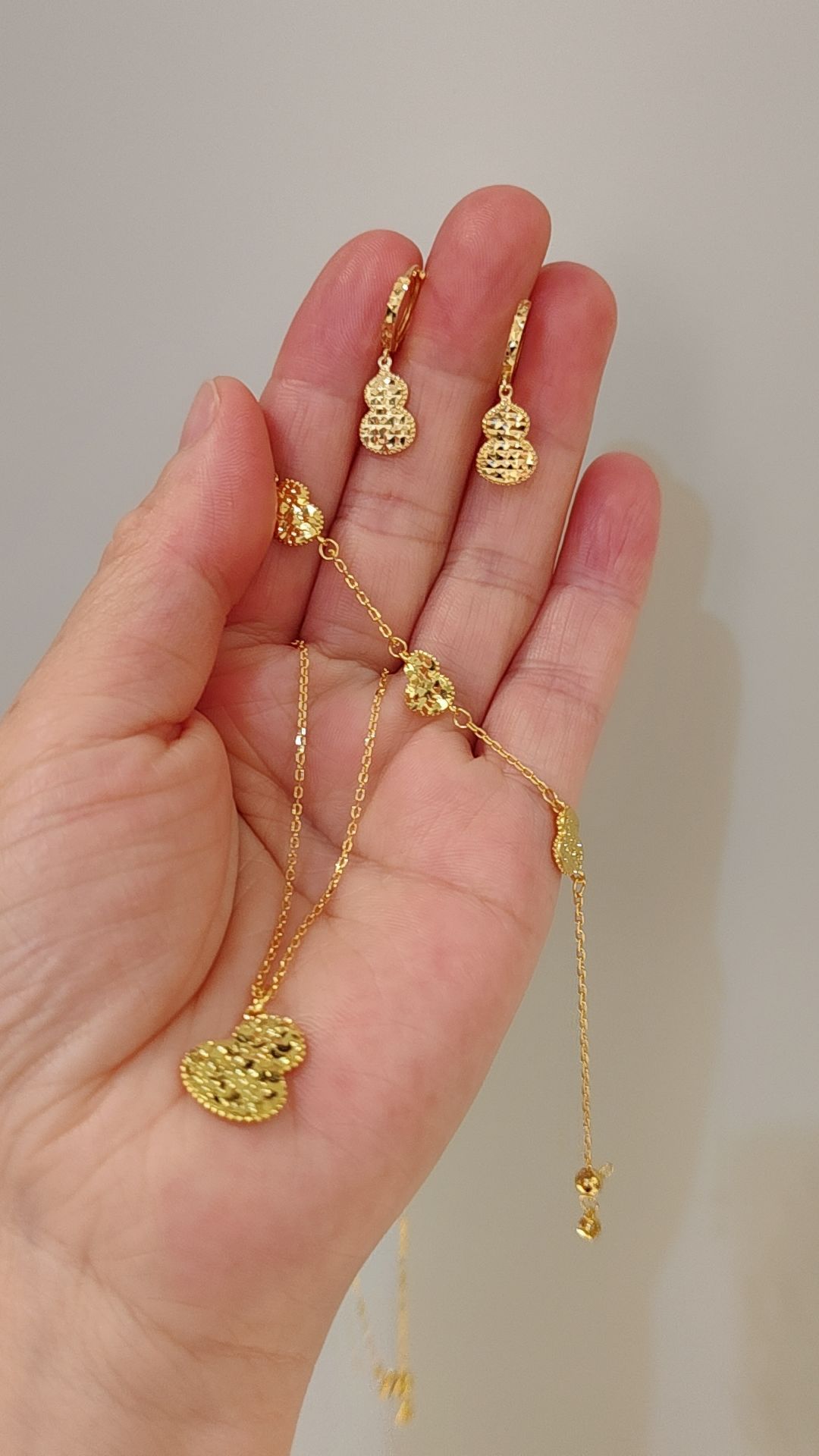 坠链均925银 【Qarlighach】Altun yalatkan银镀金耳环项链设计款