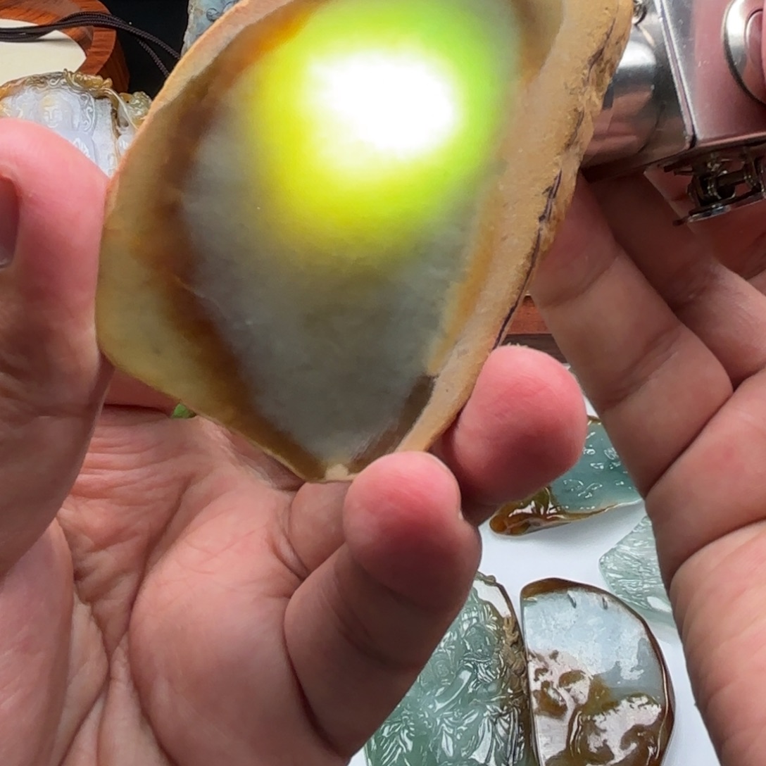 才***哥定制翡翠未镶嵌未定