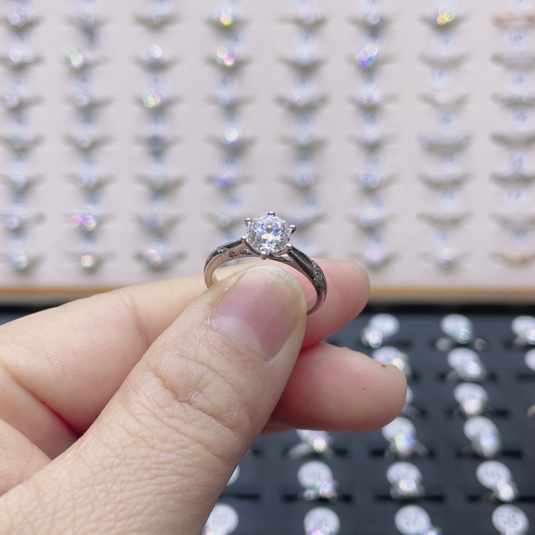 莫桑石非金属14圈口