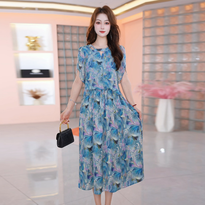 【两件套】夏季时尚女神修身洋气宽松气质休闲百搭显瘦减龄女装裙