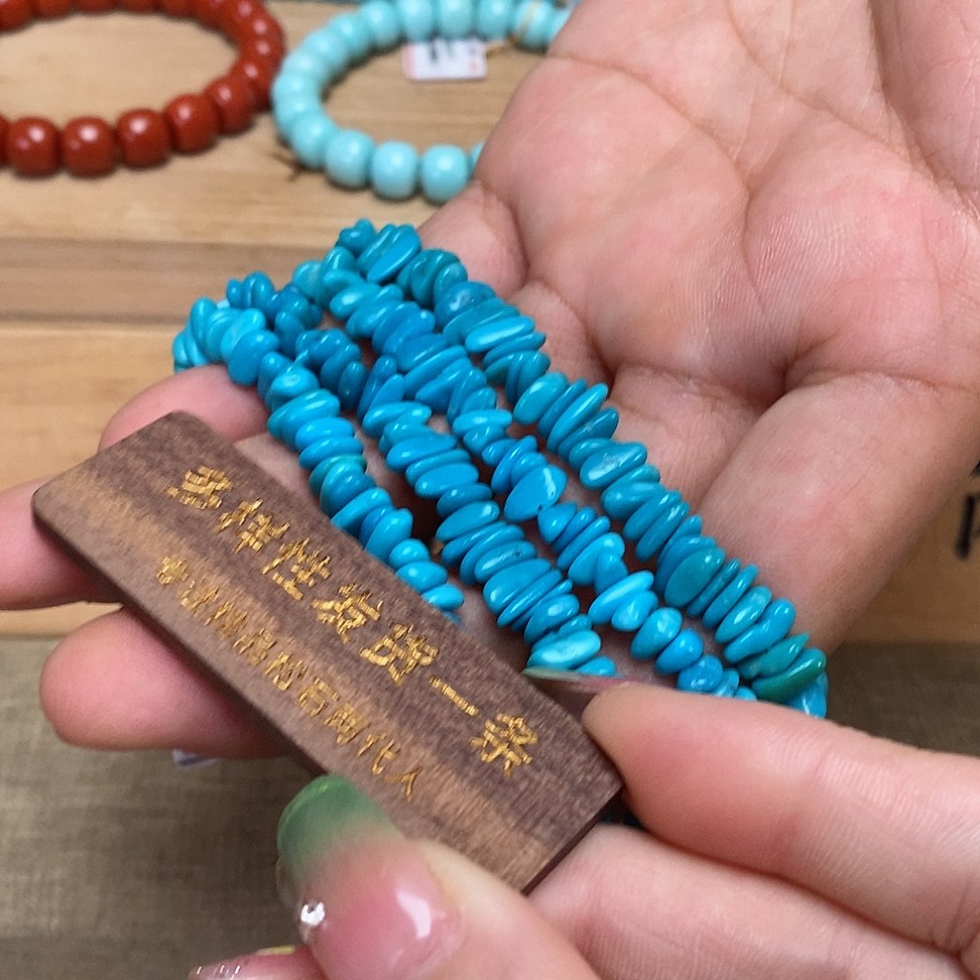 未镶嵌绿松石珠宝奇石多样性发货