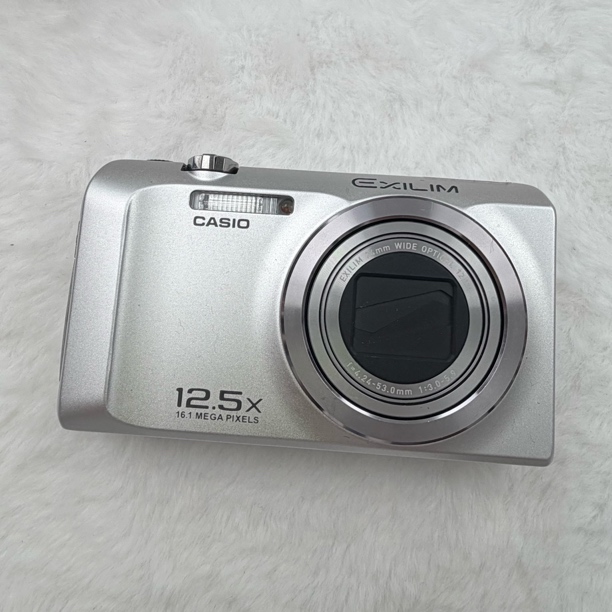 95新 Casio/卡西欧 H35银色1610w像素12倍光变冷白氛围感
