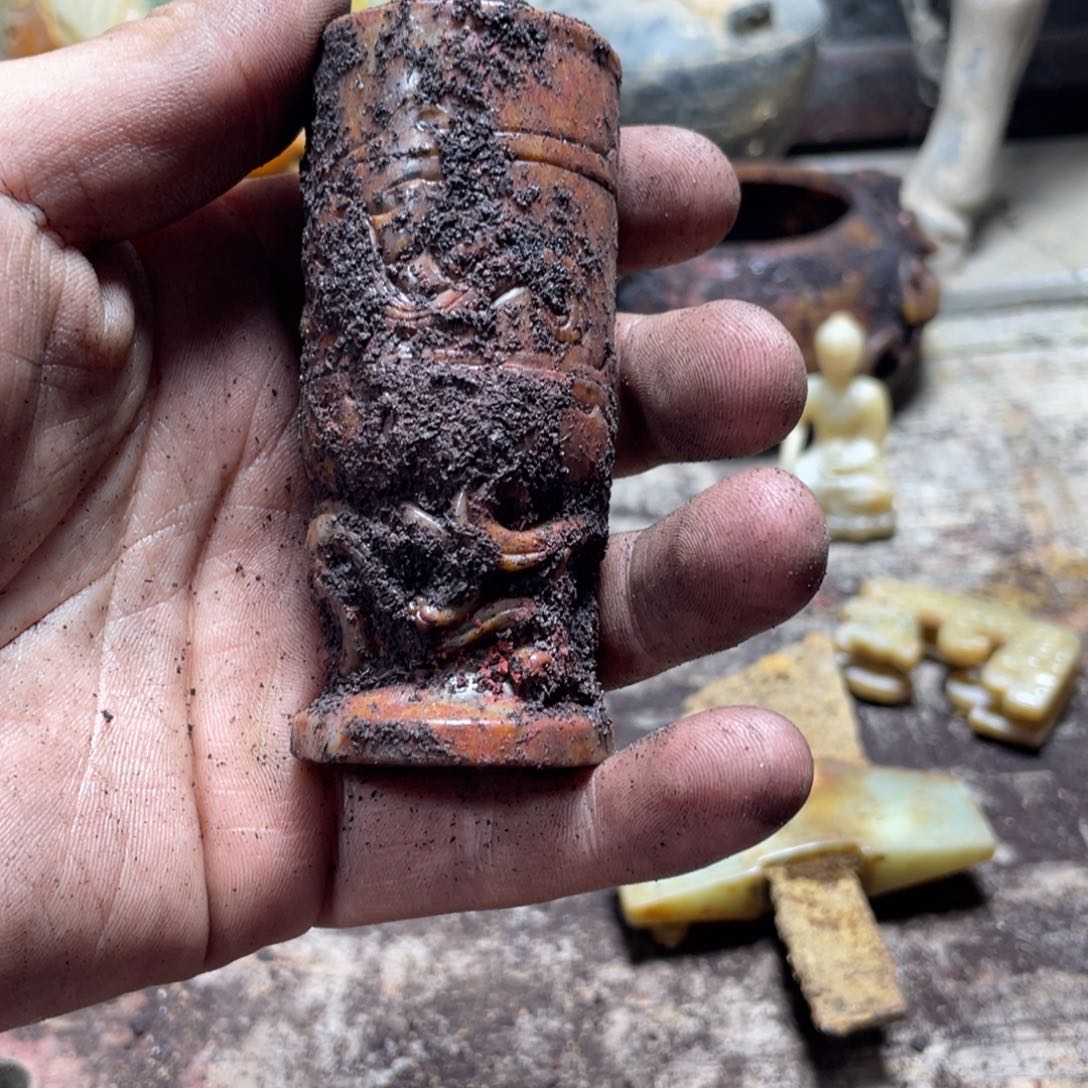 和田玉（糖玉）未镶嵌挂件自****雁