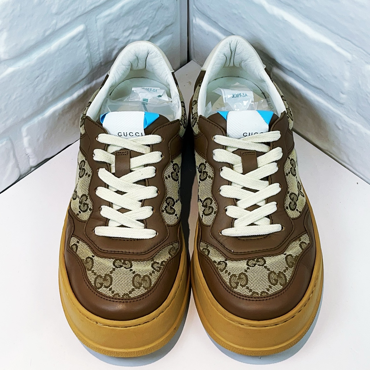 95新 GUCCI/古驰  饼干鞋 欧码4.5码 38.5 码 97新 