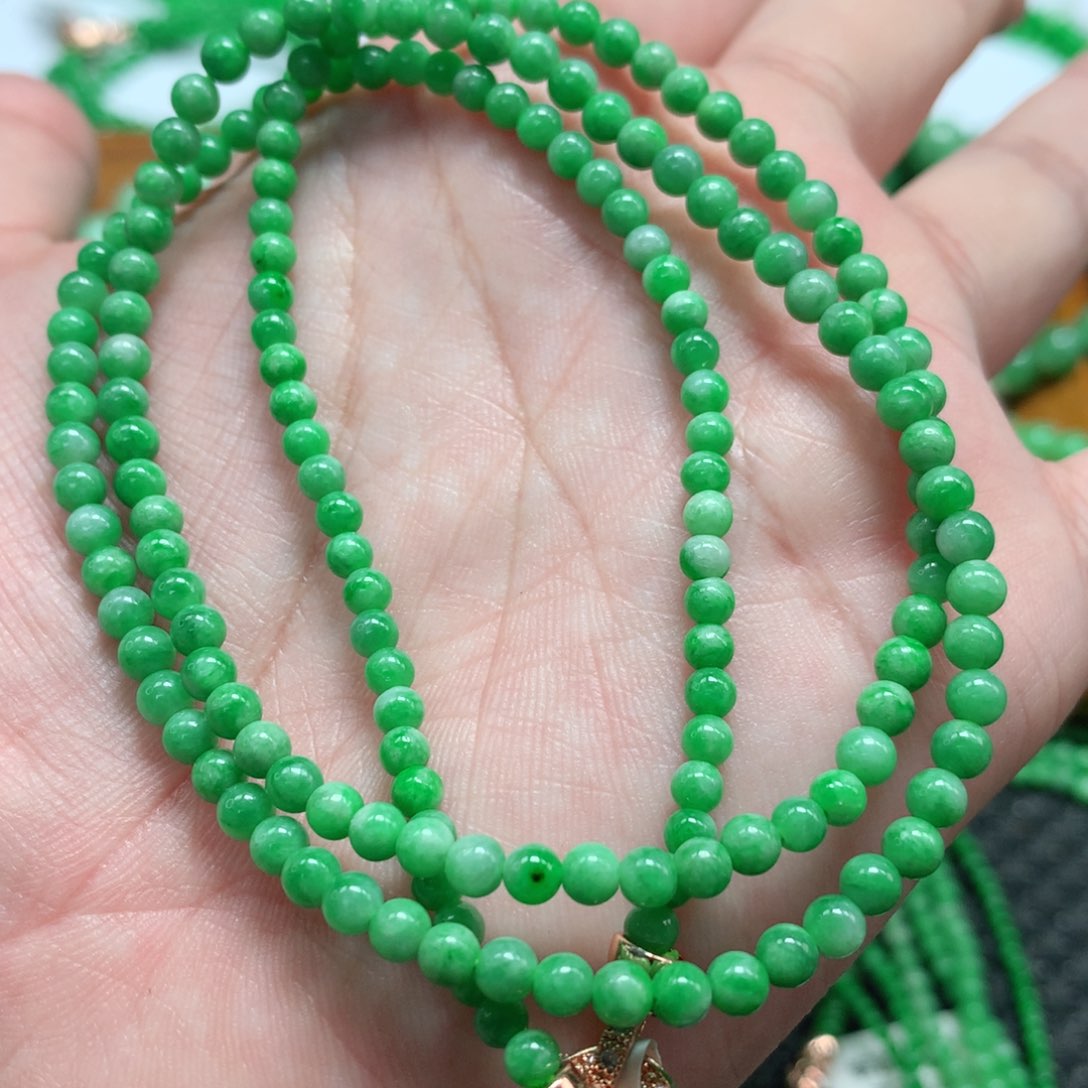 未镶嵌手链翡翠翡翠