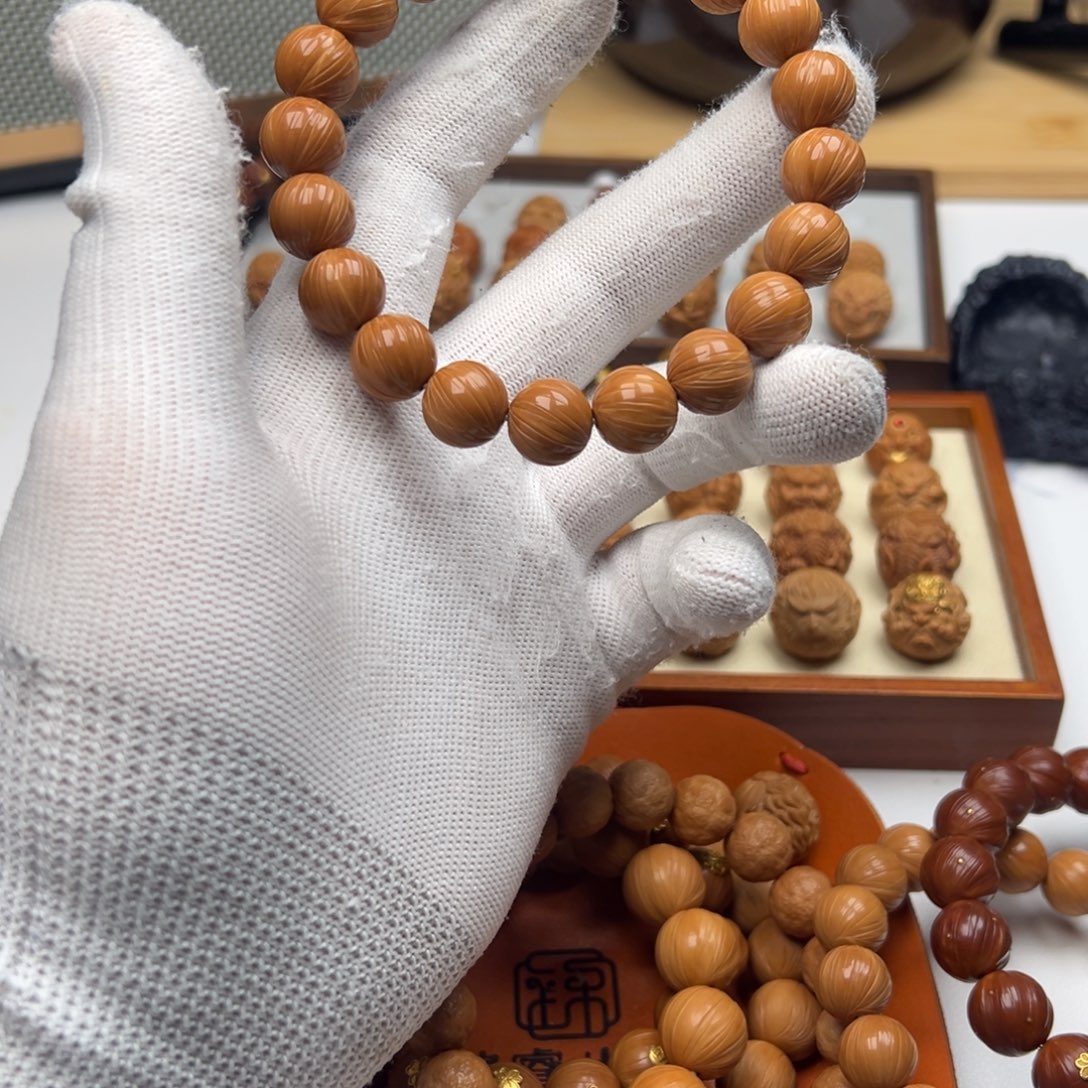 猴头核桃吊坠锦睿出品纯手工定风珠