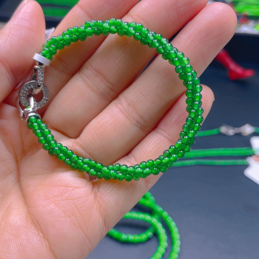 翡翠项链未镶嵌，1