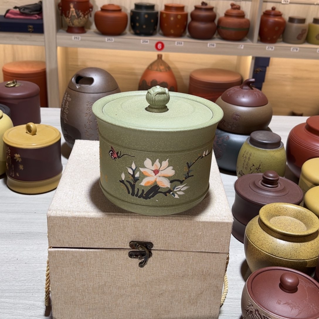 紫砂茶叶罐紫砂的制作