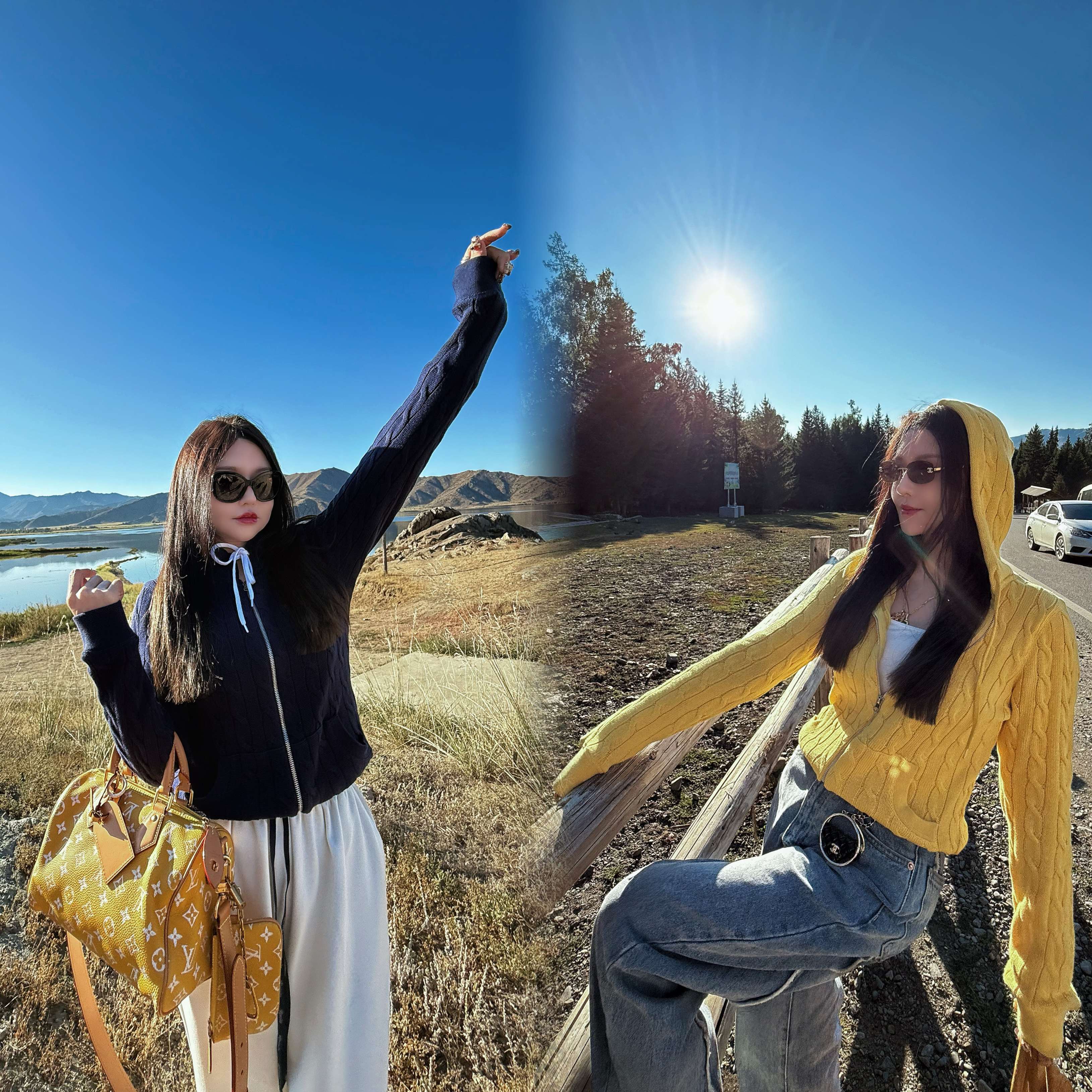 姗蔓深圳原版/990启动秋日~自愈系连帽减龄抽绳开衫外套