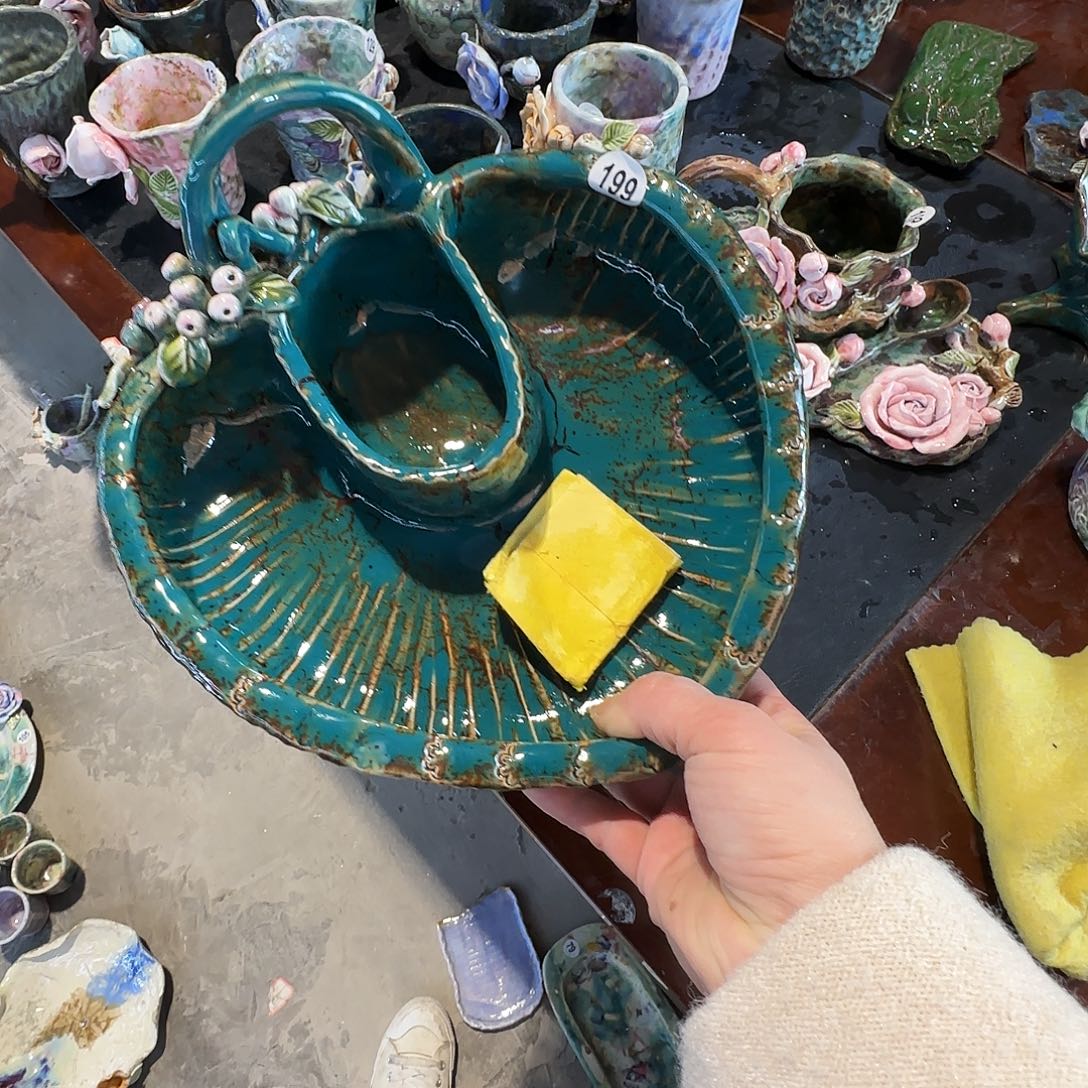 2***员纯手工咖啡杯盘碗