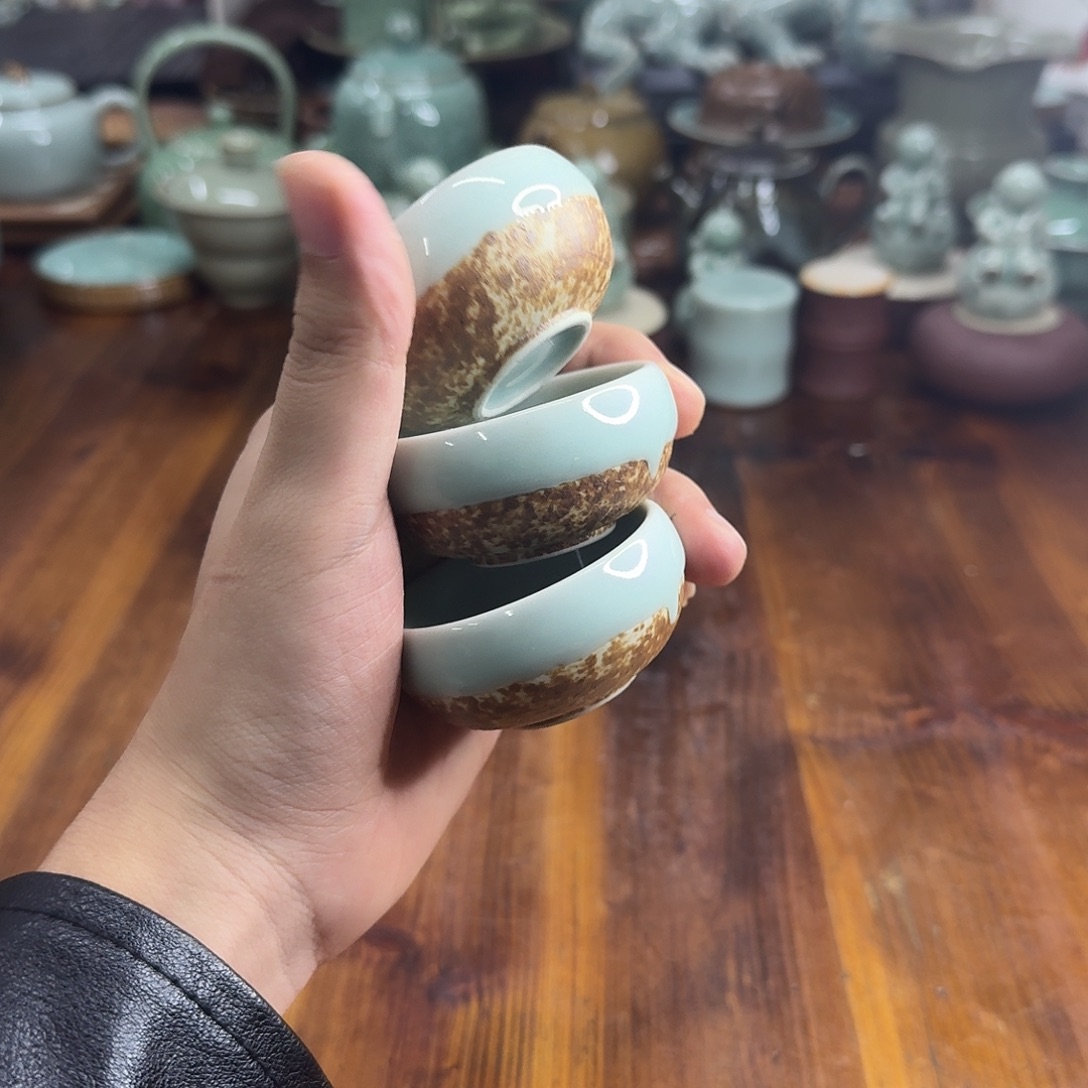 小仲青瓷茶器微瑕55