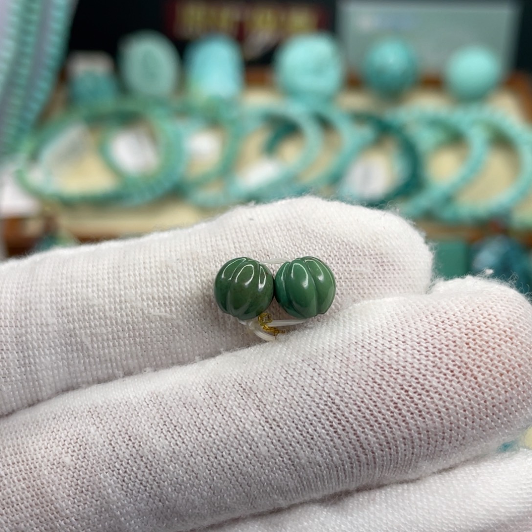 绿松石未镶嵌配饰