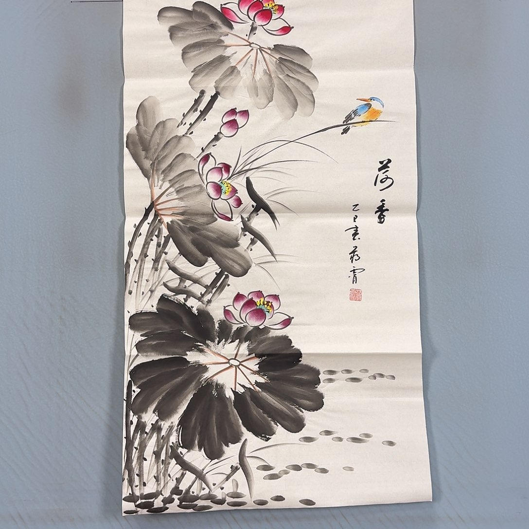 国画1421 牡丹仙子们加油