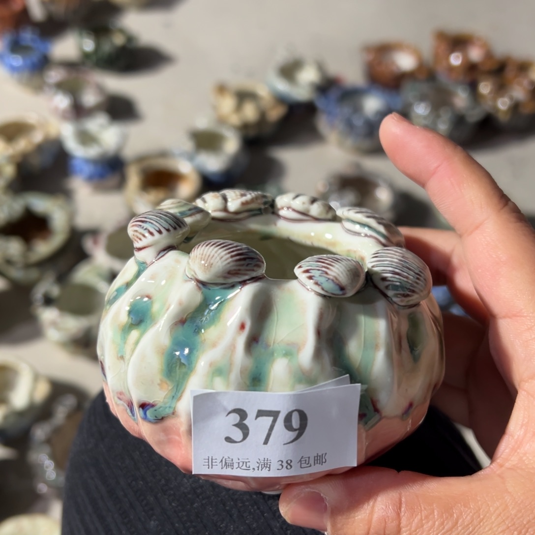 红陶口5 景德镇手工花盆