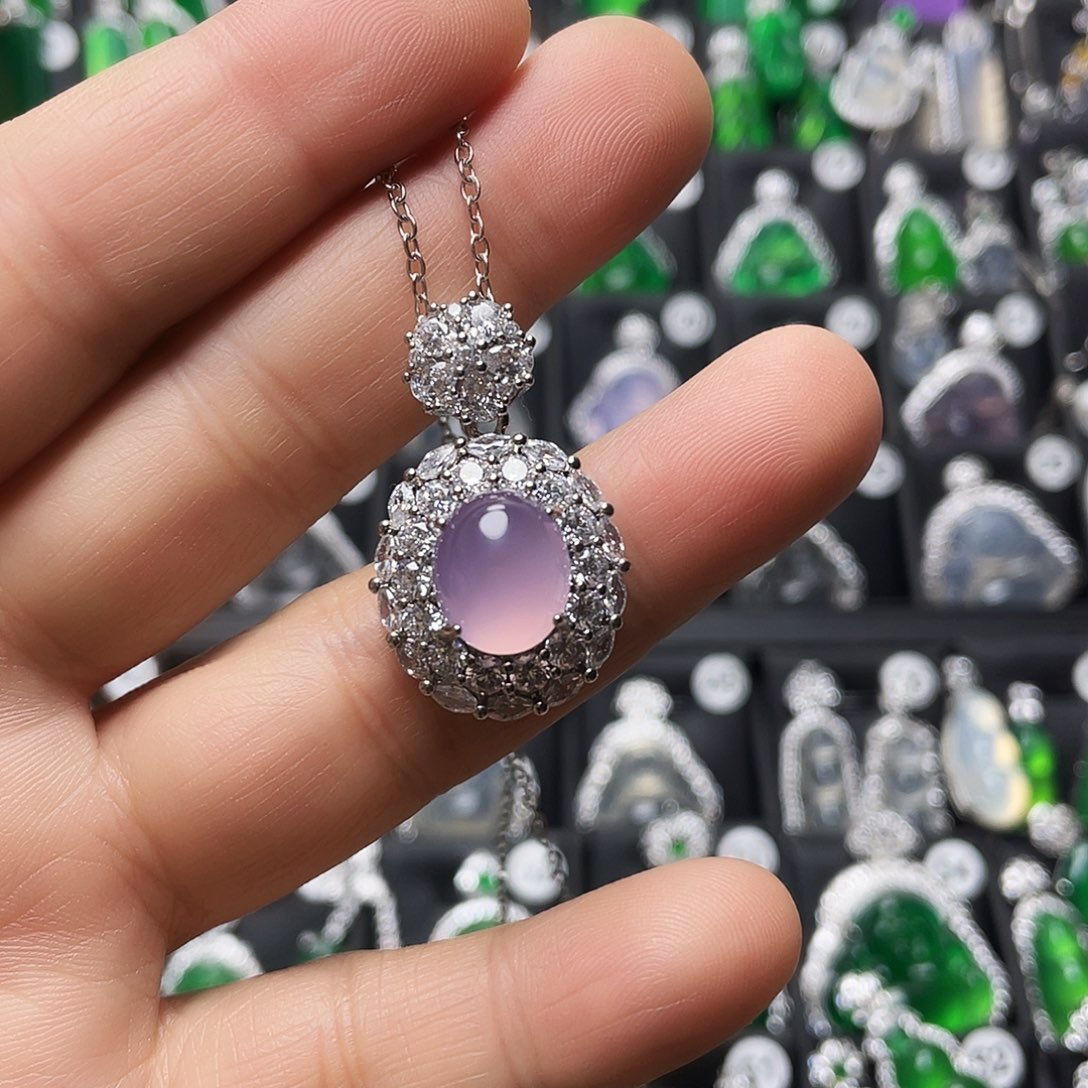 玛瑙/玉髓合金颈饰