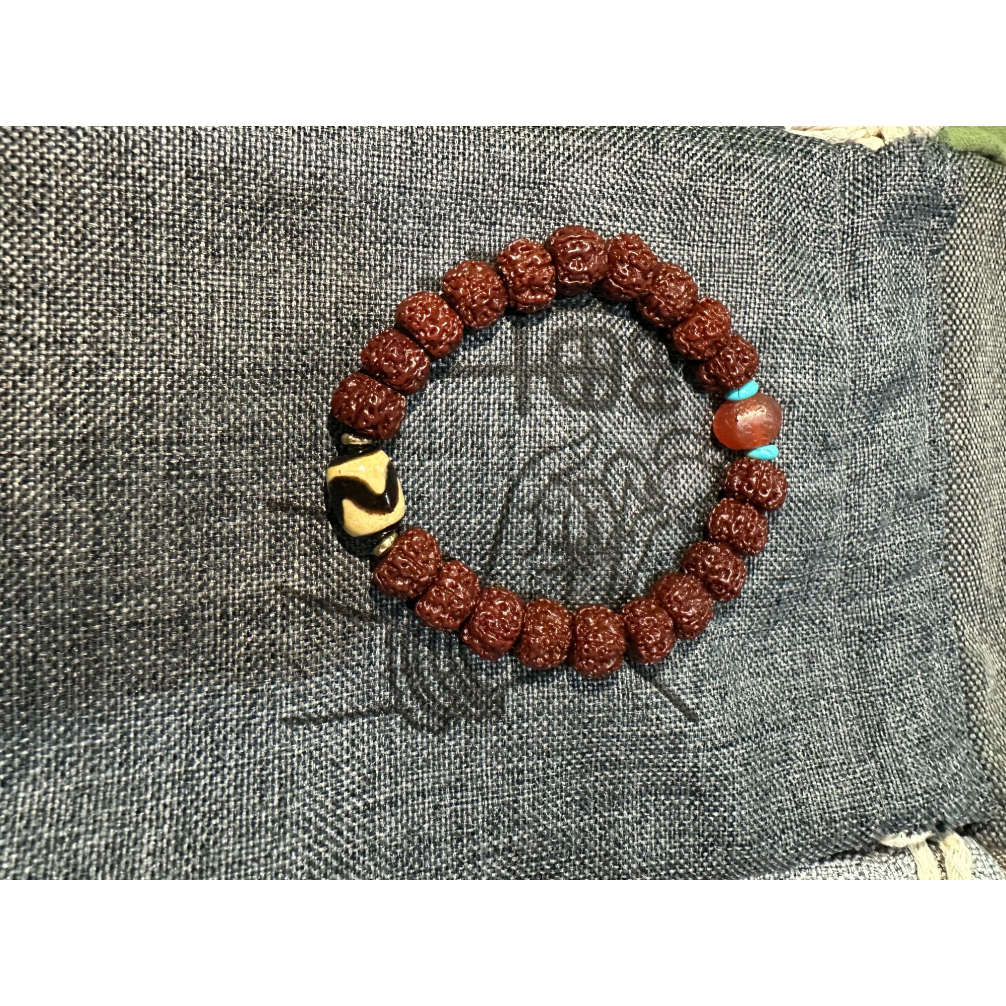 玉化金刚菩提单圈手串卡12 无礼盒 558