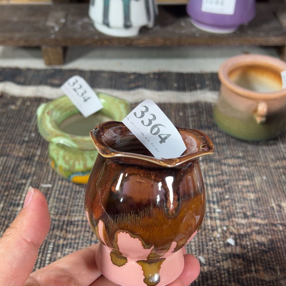 红陶景德镇手工花盆