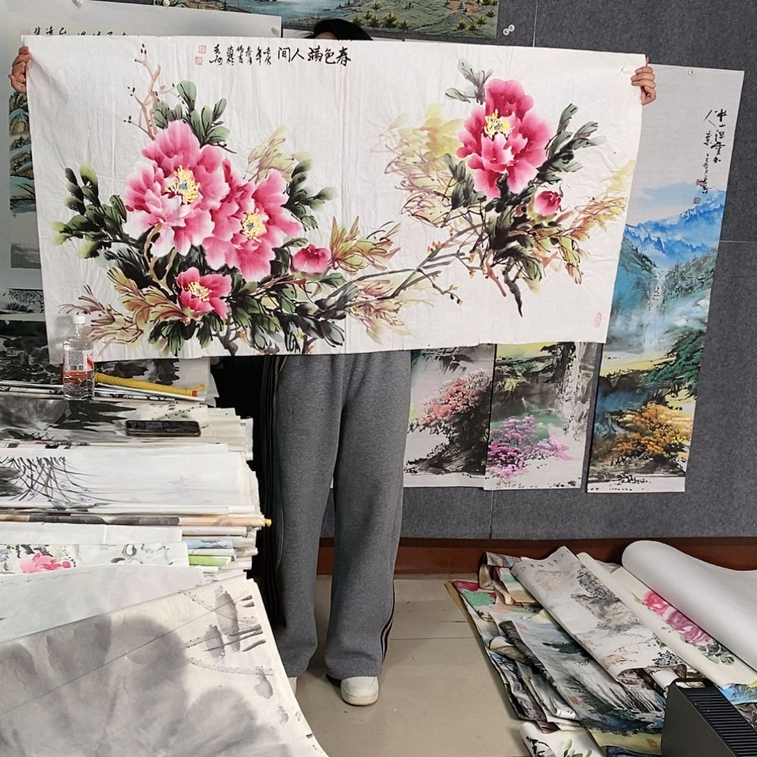 国画手写手绘国画作品71