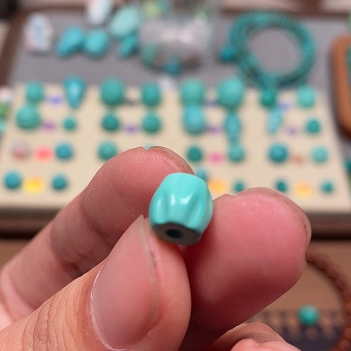 原生态湖北矿散珠配饰，尺寸8