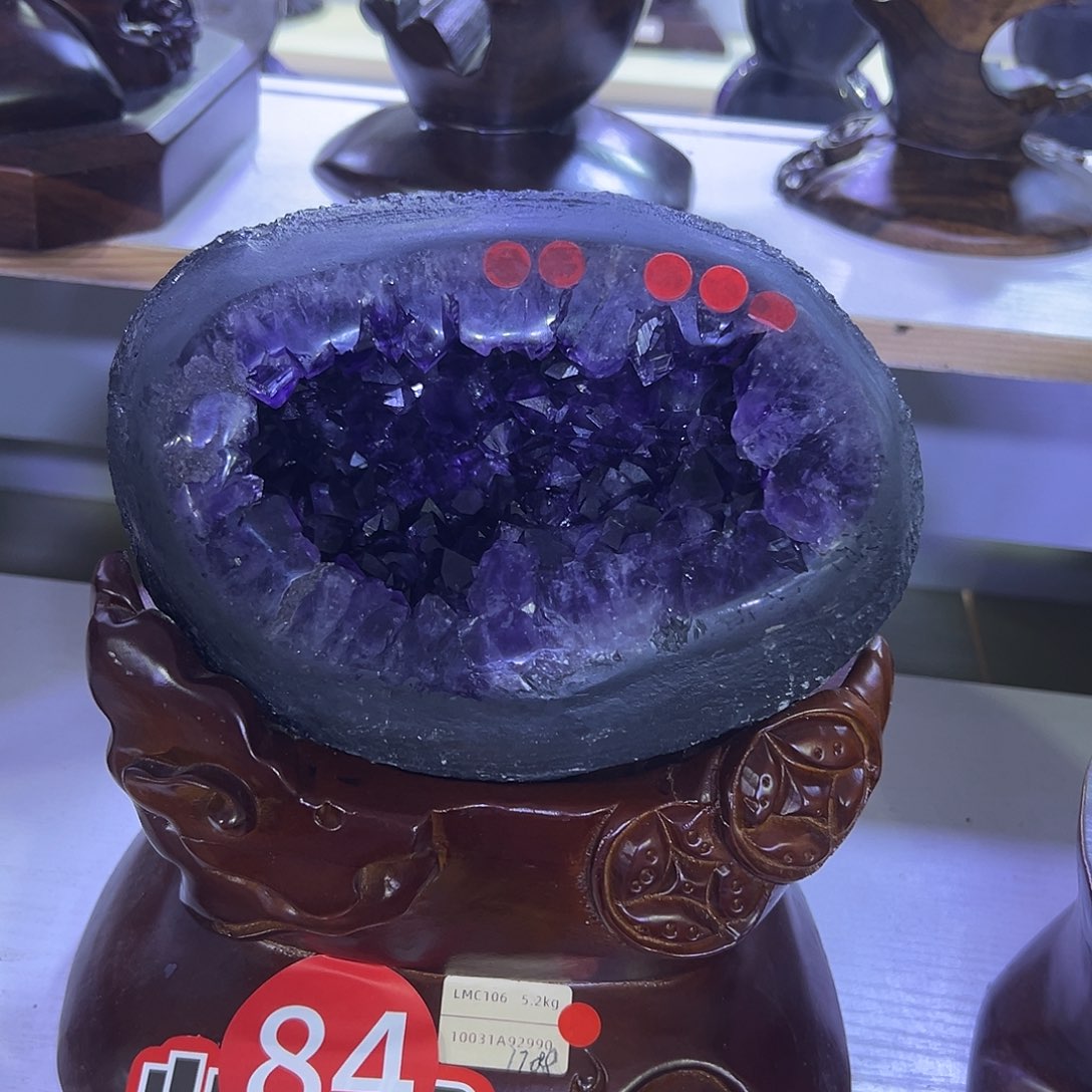 未镶嵌大型摆件（非配饰）紫晶