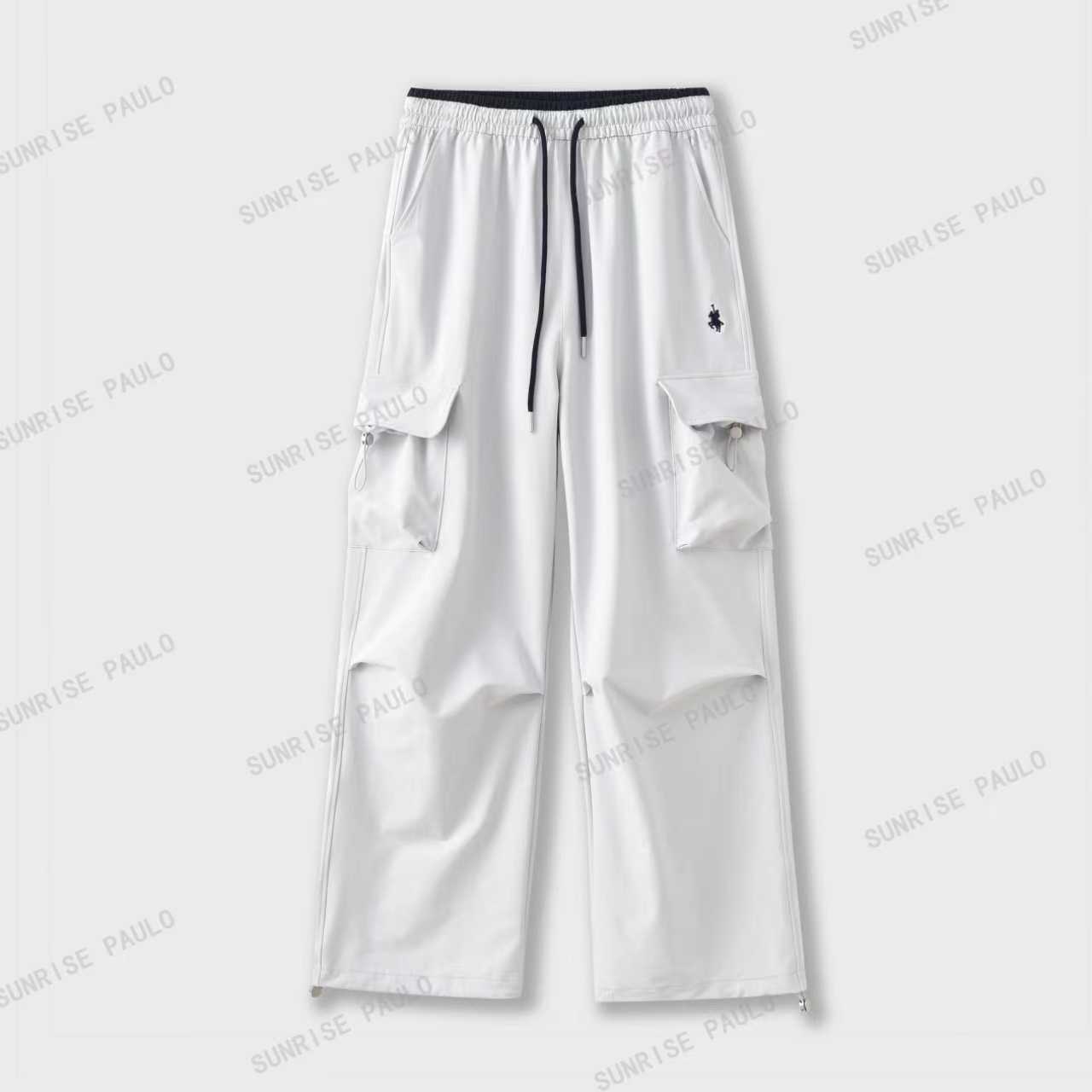 8758-美式宽松版休闲阔腿工装裤