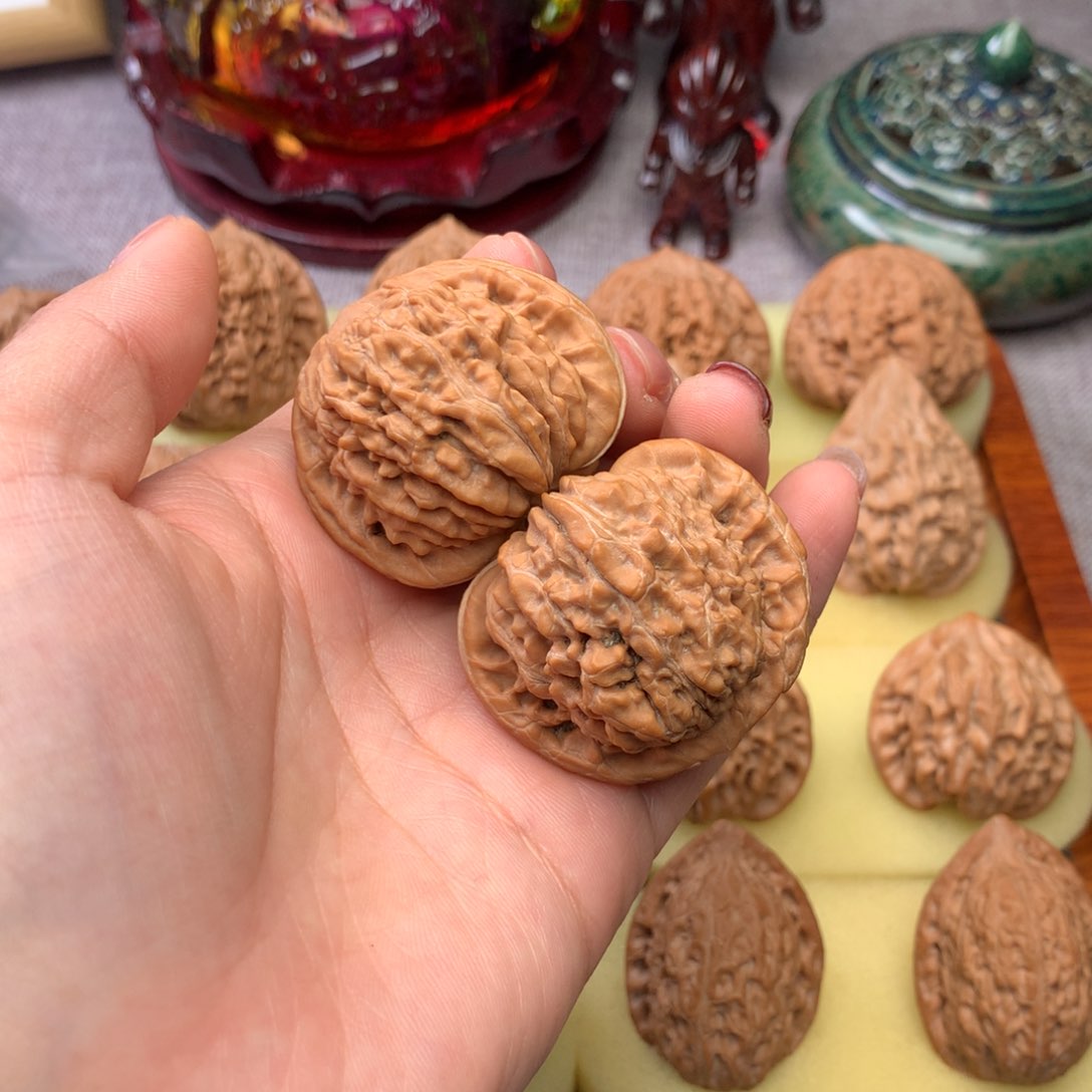 文玩核桃把件四座楼41