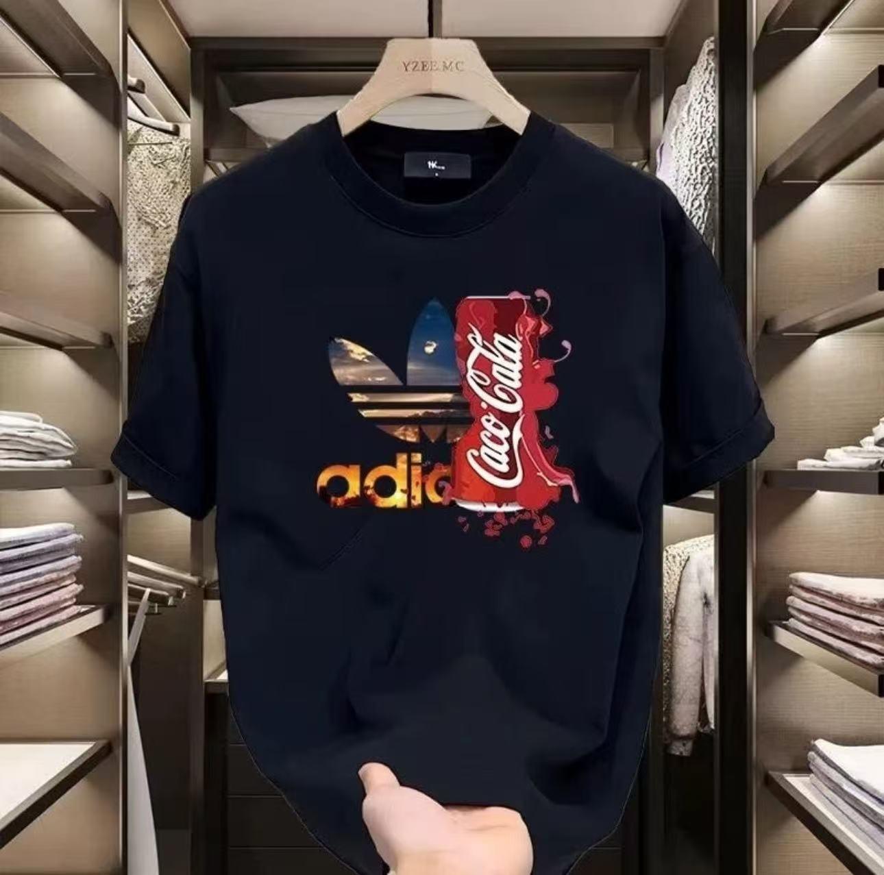 【一折粉丝福利】夏季潮牌男女同款百搭T恤KL AN