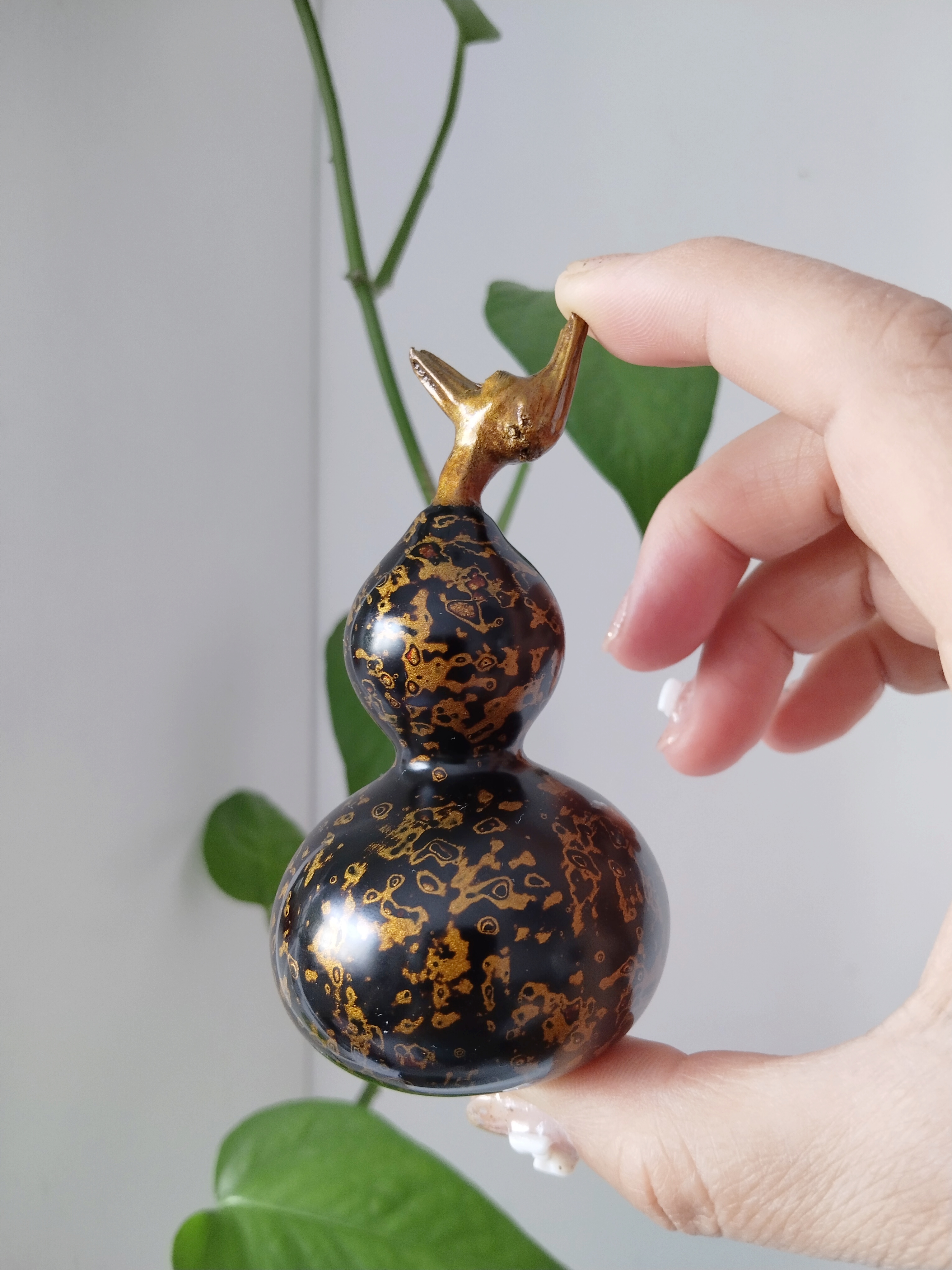 民间特色工艺品，天然大漆葫芦 ，非物质文化遗产大漆葫芦