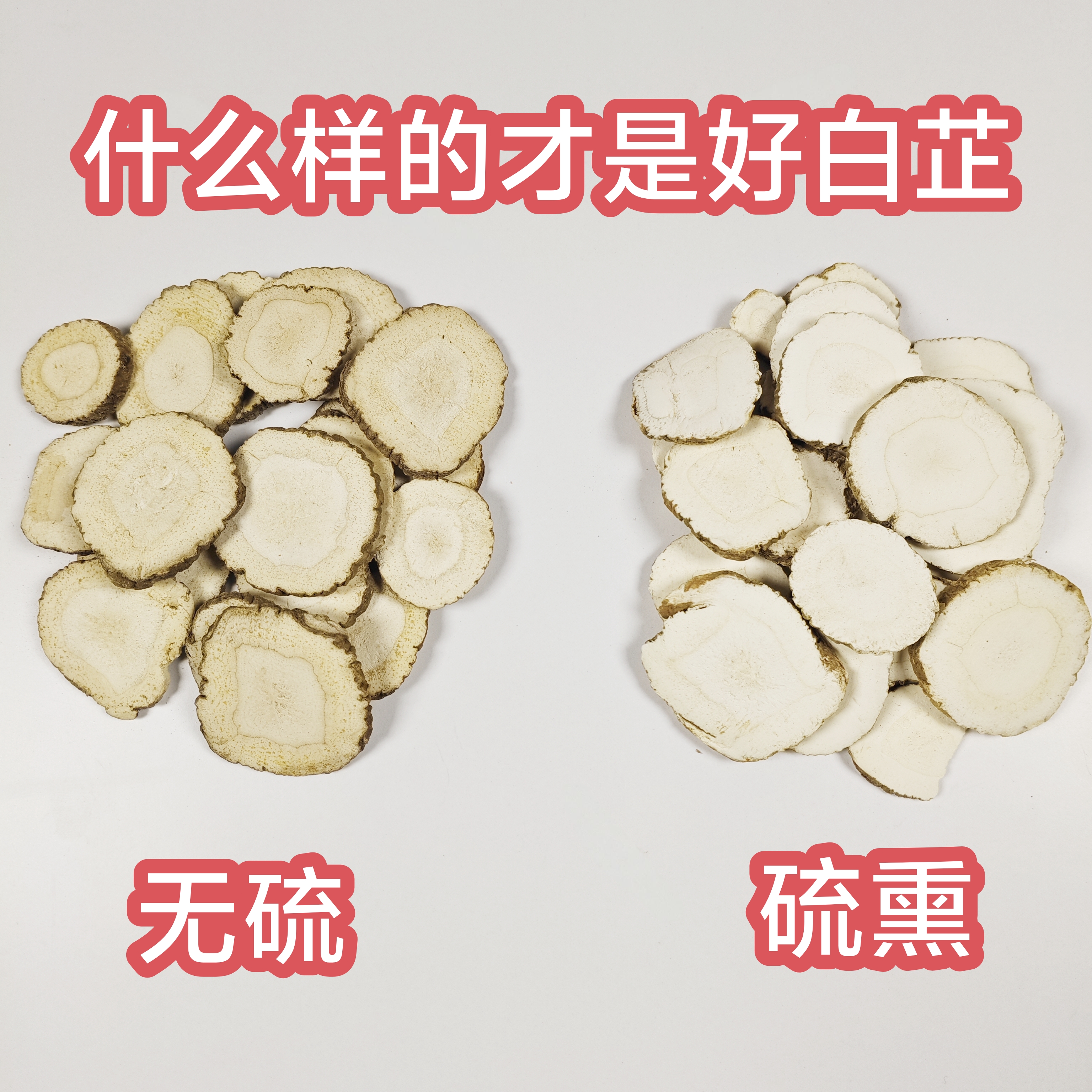 正宗新白芷香料无硫炖肉去腥增香调味料精选圆片煲汤
