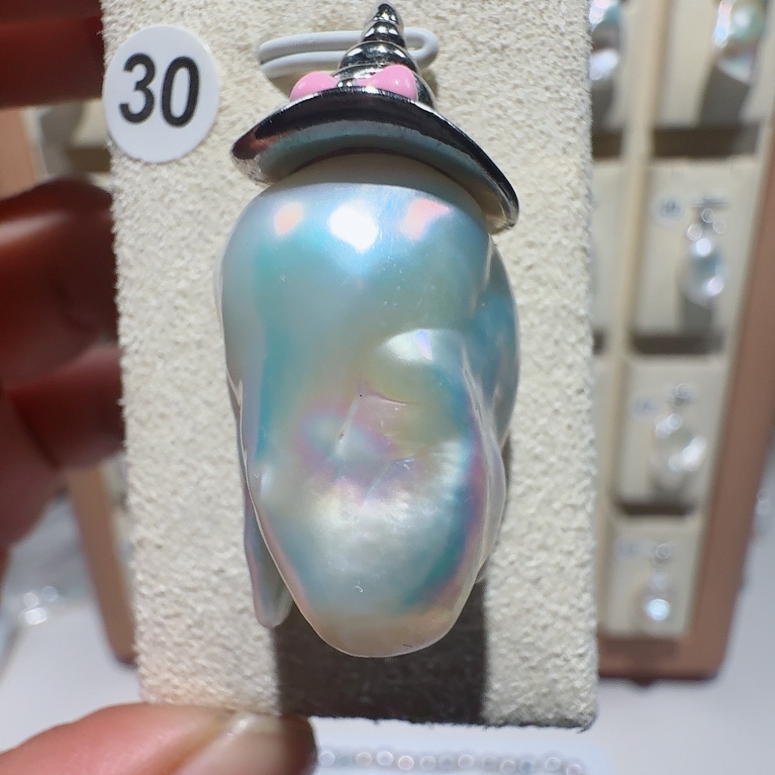 淡水珍珠颈饰合金