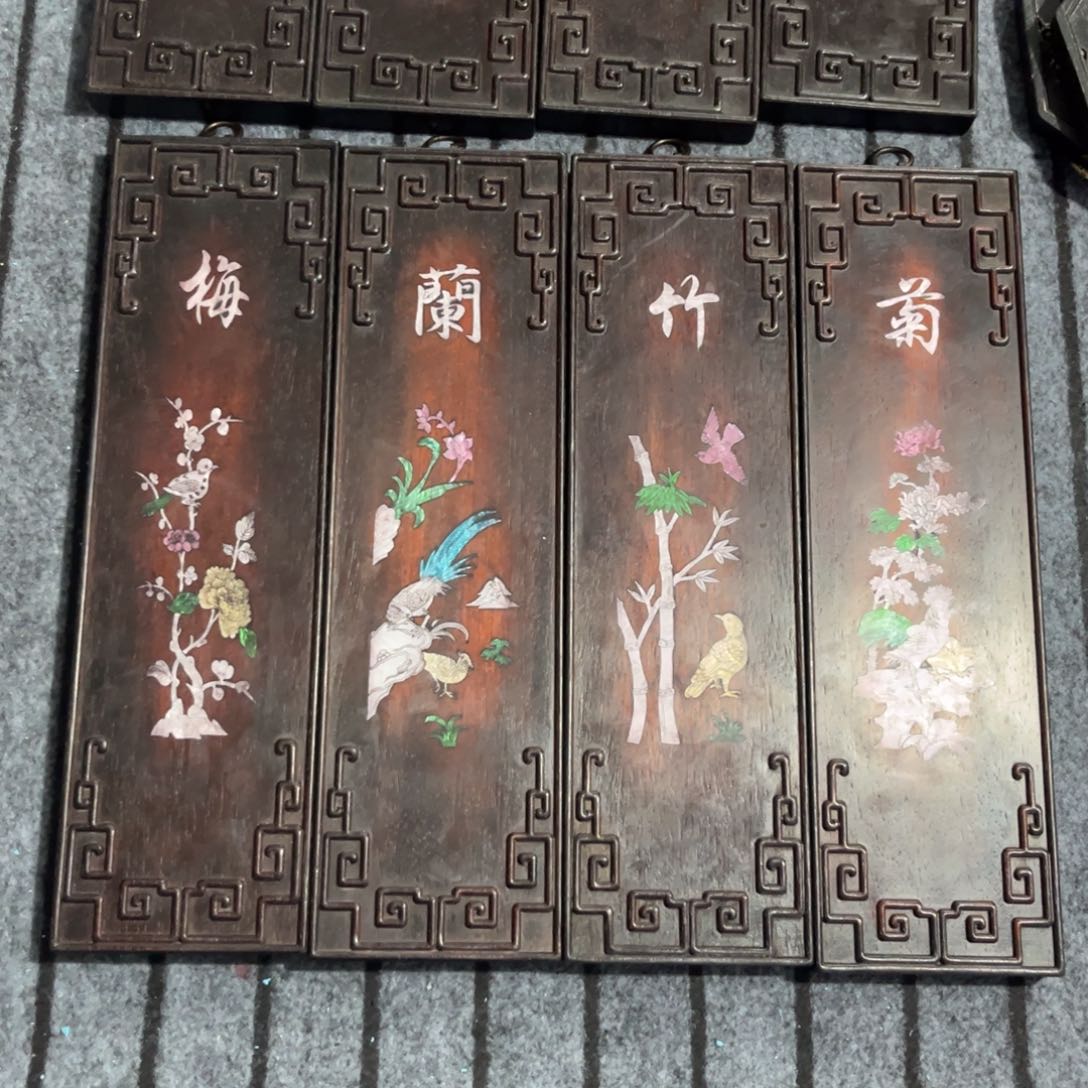 木非洲紫檀木雕牌匾挂匾