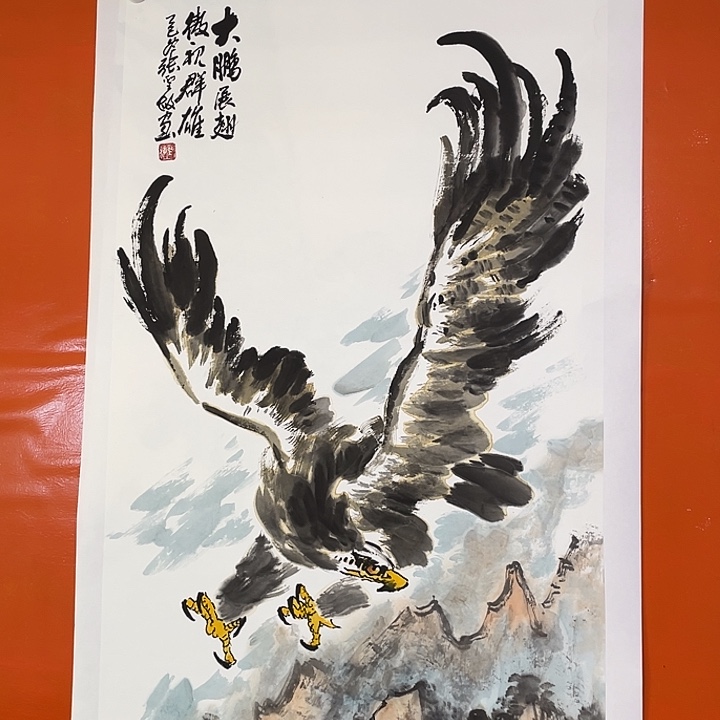 国画张圣敏先生纯手绘作品
